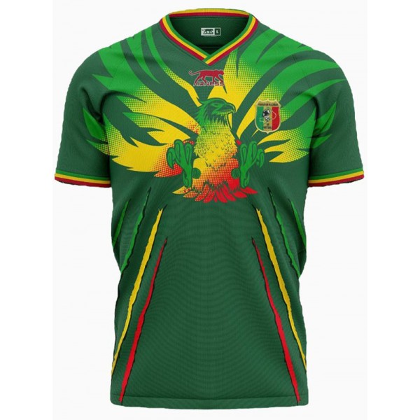 Mali 2024 Africa cup extérieur maillot uniforme de football vert maillot de football deuxième sport pour hommes chemise haute